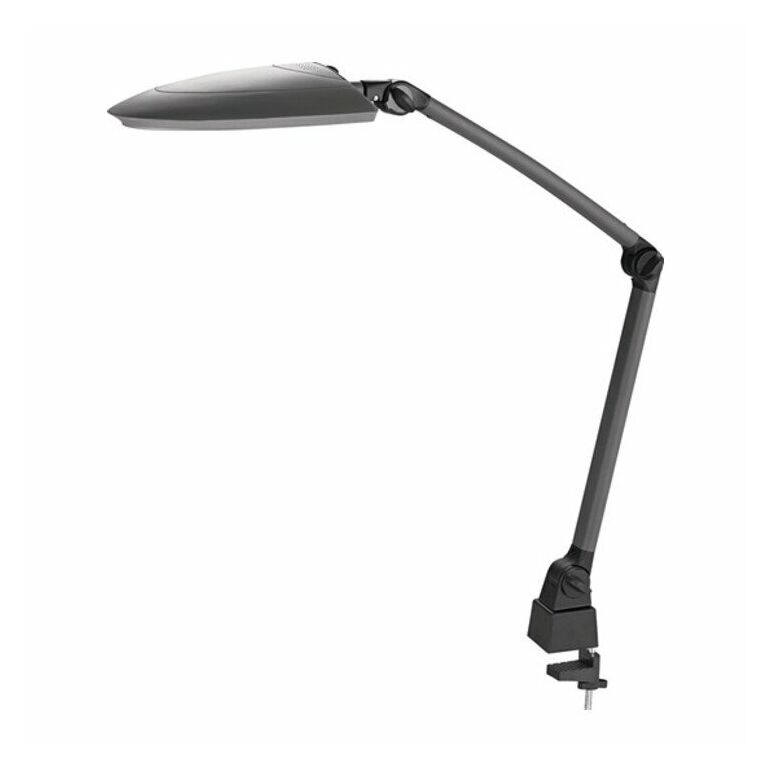 Schreibtischlampe Ku.schwarz/anthrazit m.Standfuß m.LED, image 
