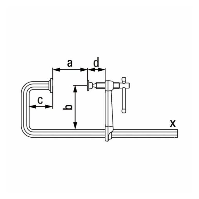 Bessey Hochleistungszwinge in U-Form SGU 300/140, image _ab__is.image_number.default