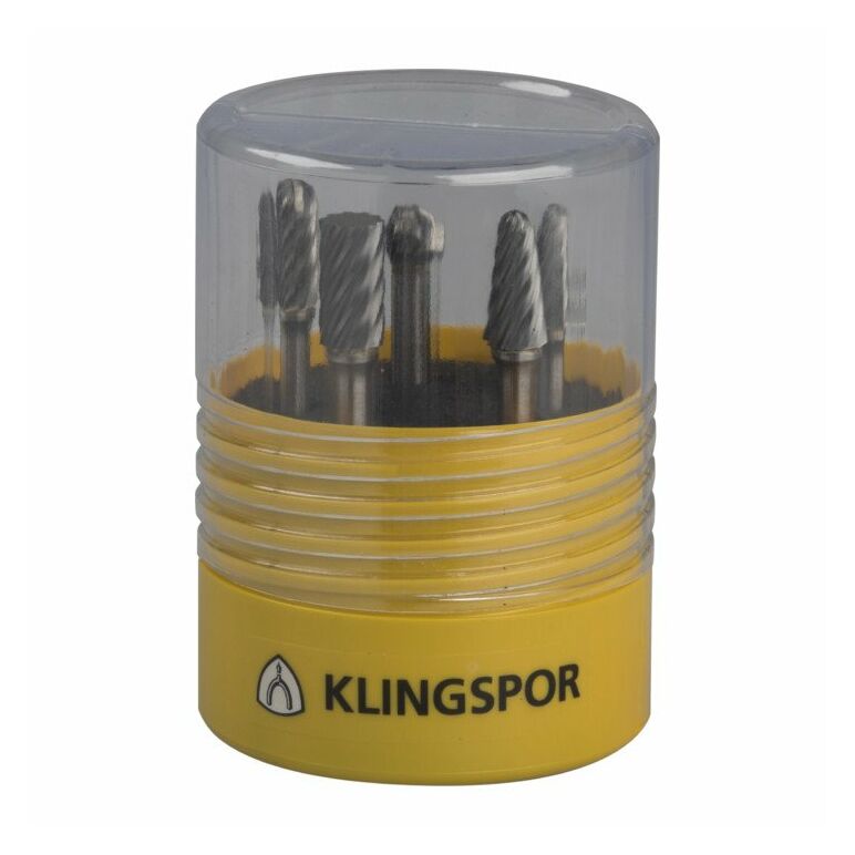 Klingspor HF100INOX Fräser / Set, 9,6 x 6 mm Spezialverzahnung Inox, image 