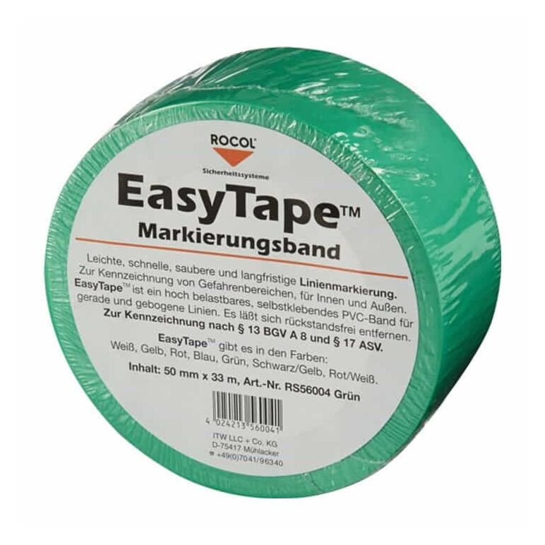 Bodenmarkierungsband Easy Tape PVC grün L.33m B.50mm Rl.ROCOL, image _ab__is.image_number.default