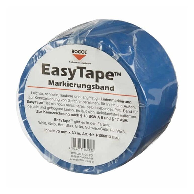 Bodenmarkierungsband Easy Tape PVC blau L.33m B.75mm Rl.ROCOL, image _ab__is.image_number.default