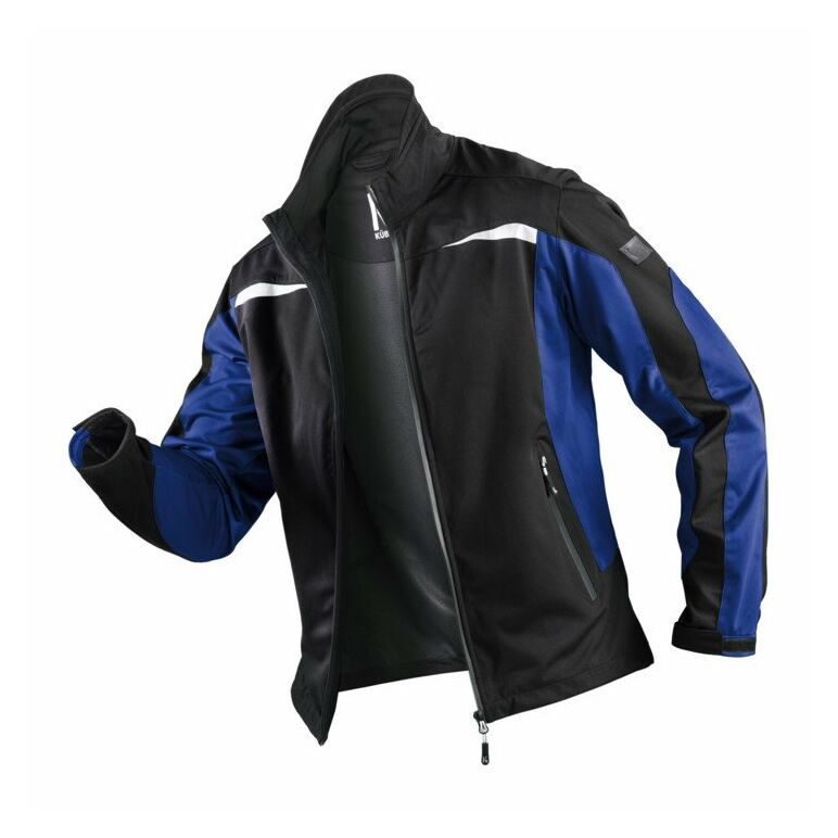 Kübler Wetter-Dress Ultrashell Jacke 1141 schwarz/kornblumenblau Größe S, image 