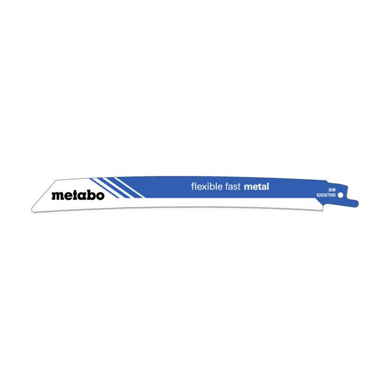 Metabo 5 Säbelsägeblätter "flexible fast metal" 225 x 1,1 mm, BiM, 1,4mm/18TPI, image 