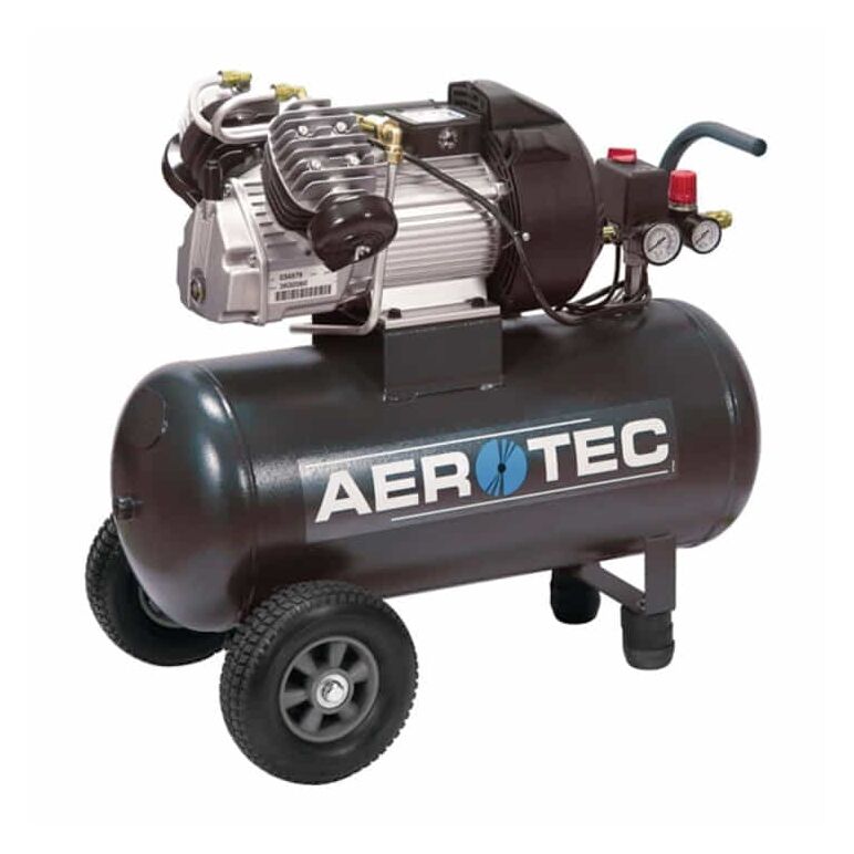 Aerotec Kompressor 400-5, 390L/250L/10bar/50L/2,2KW/fahrbar/230V, image 