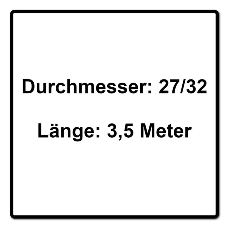 Festool D27/32x3,5m-AS/CTR Saugschlauch konisch ( 204921 ) für CT 26/36/48 CT MINI CT MIDI ab 2019, image _ab__is.image_number.default