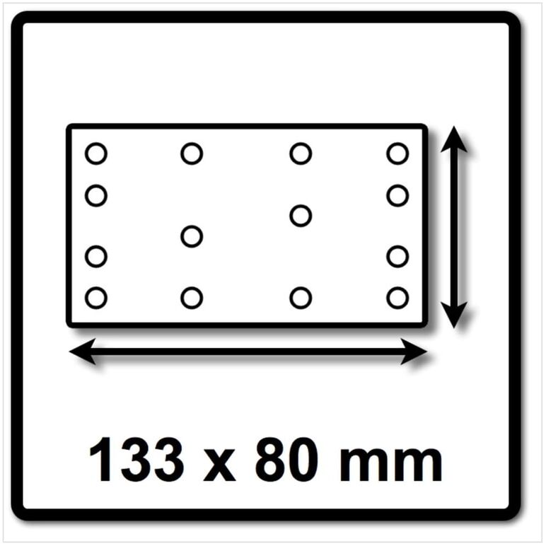 Festool Granat Schleifstreifen STF 80x133 P 180 GR 100 ( 497122 ), image _ab__is.image_number.default