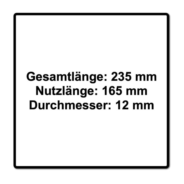 Festool Schlangenbohrer SB CE D12 12 mm ( 205906 ) für Schlagbohrschrauber und Bohrschrauber, image _ab__is.image_number.default