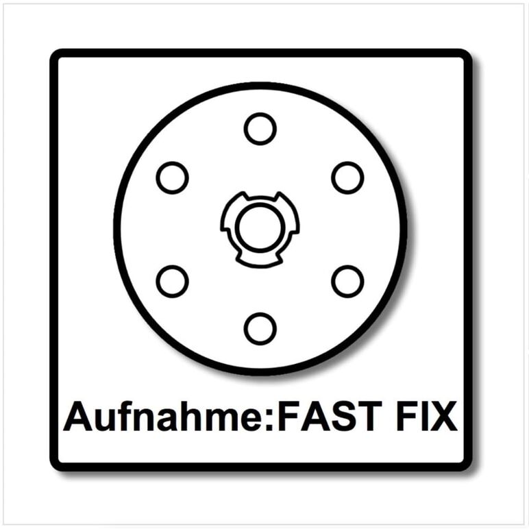 Festool Schleifteller ST-STF D125/8 FX-SW 125mm FastFix superweich ( 492126 ), image _ab__is.image_number.default