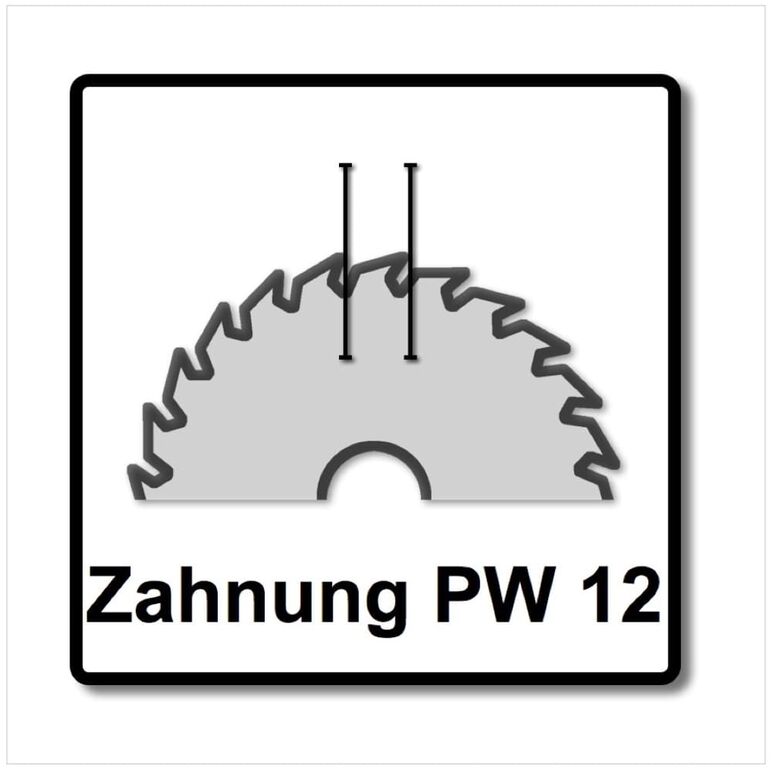 Festool Panther Kreissägeblatt PW12 Holz 160 x 1,8 x 20 mm 160 mm 12 Zähne ( 500460 ) HKC TS, image _ab__is.image_number.default