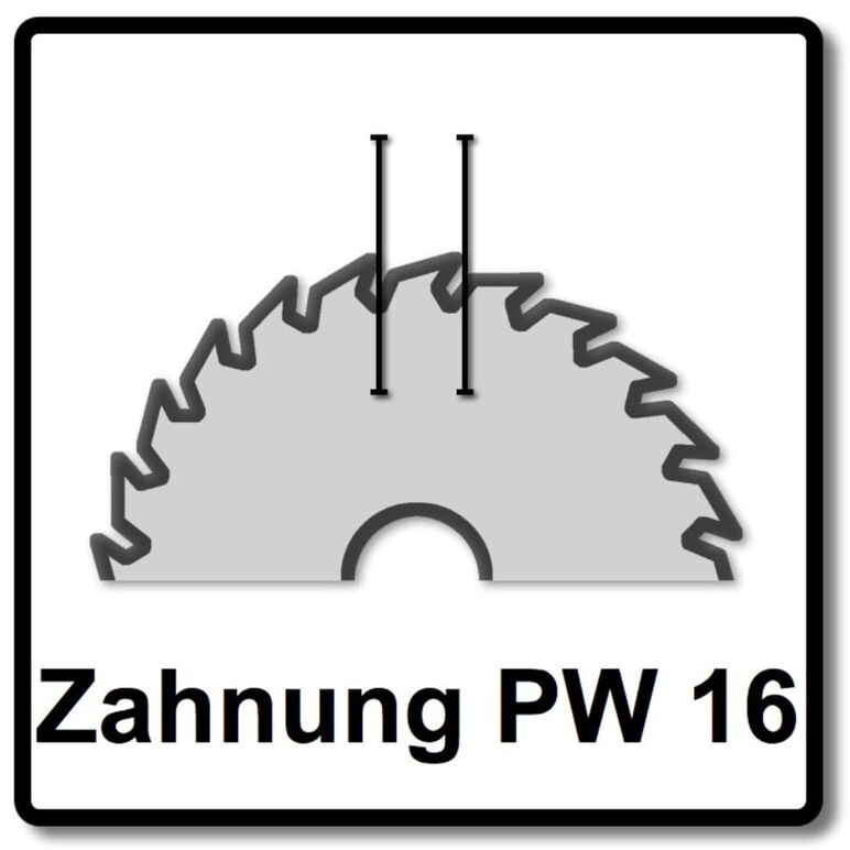 Festool Panther Kreissägeblatt PW16 Holz 210 x 2,6 x 30 mm 210 mm 16 Zähne ( 493196 ) TS, image _ab__is.image_number.default