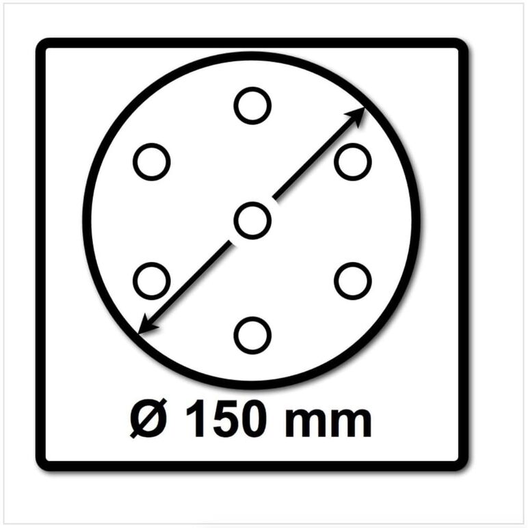 Festool Schleifteller ST-STF D150/MJ2-M8-H-HT 150 mm hart ( 202460 ) - neue Version von ( 498988 ), image _ab__is.image_number.default