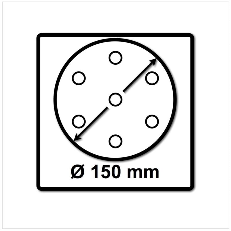 Festool Schleifscheiben STF D150/48 P80 GR/50 50 Stk. 150 mm / 50 Stk. ( 575162 ), image _ab__is.image_number.default