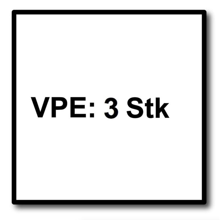 FEIN E-Cut Precision Starlock Plus Sägeblatt 3 Stk. 50 x 65 mm ( 63502208220 ) Bi-Metall, image _ab__is.image_number.default