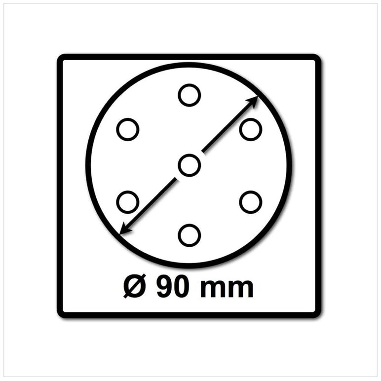 Festool STF D90/6 Schleifscheiben Granat P150 GR / 100 Stück ( 497368 ), image _ab__is.image_number.default