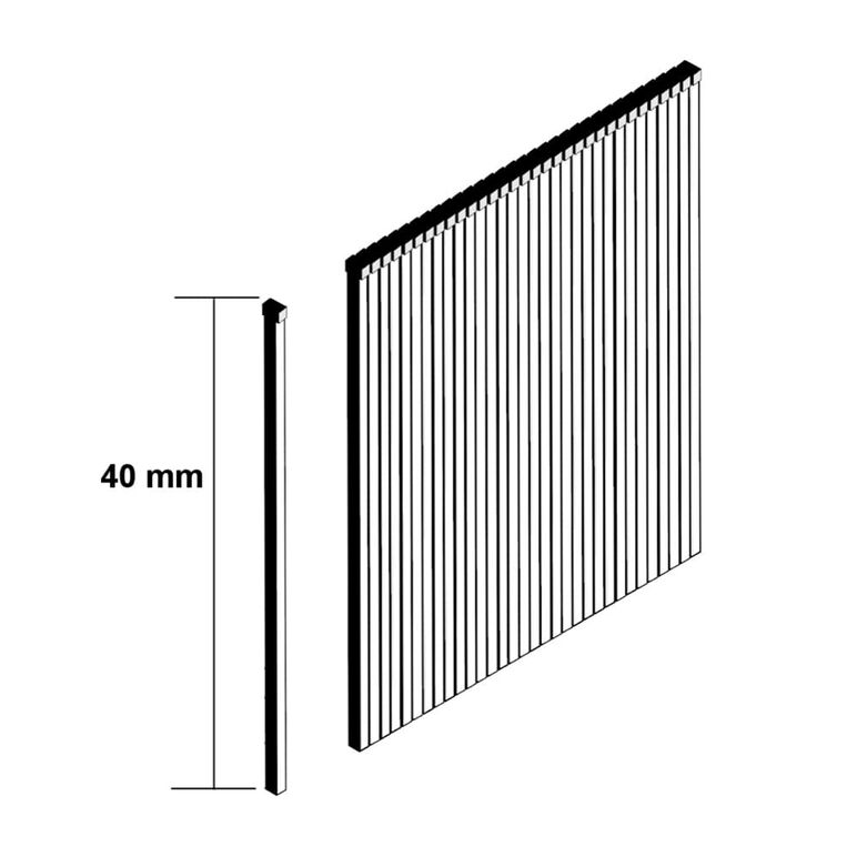 Makita Stauchkopfnagel Brads 40mm 5000 Stück galvanisiert ( F-31931 ) für Makita Nagler DBN500/AF505/AF506, image _ab__is.image_number.default