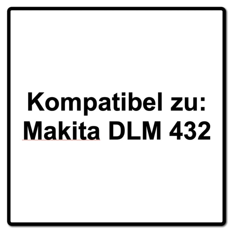 Makita Sichelmesser 430 mm ( 191D43-8 ) Messer für DLM 432 Akku Rasenmäher, image _ab__is.image_number.default