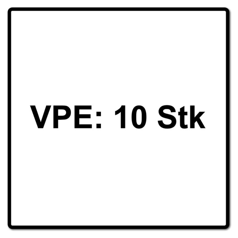 Makita Vlies Filtersack Staubbeutel 6 L 10 Stk. ( 191C26-2 ) für Staubsauger DVC 660 / 665, image _ab__is.image_number.default