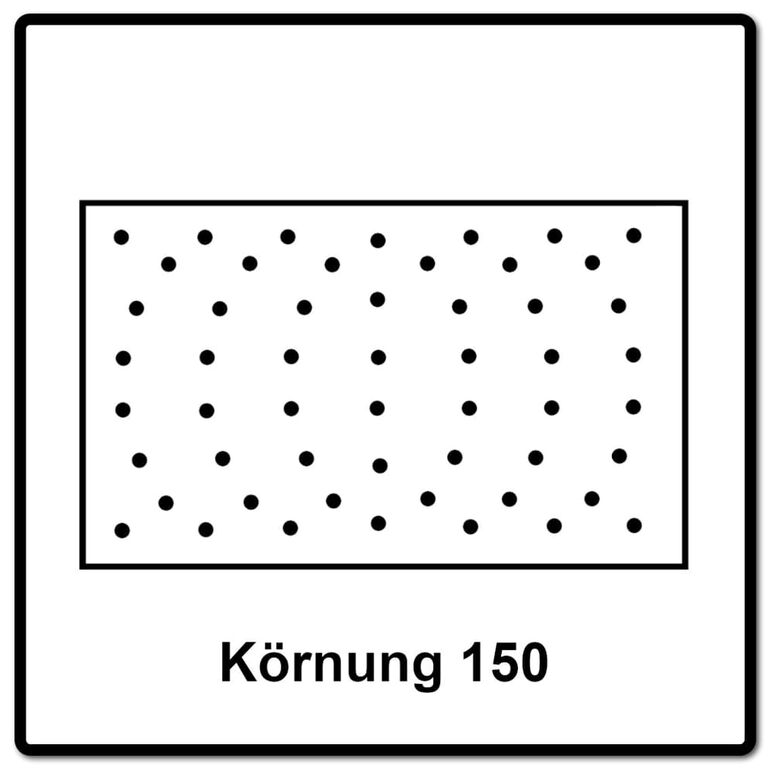 Mirka IRIDIUM Schleifstreifen Grip 81x133mm K150, 100 Stk. ( 246B109915 ), image _ab__is.image_number.default