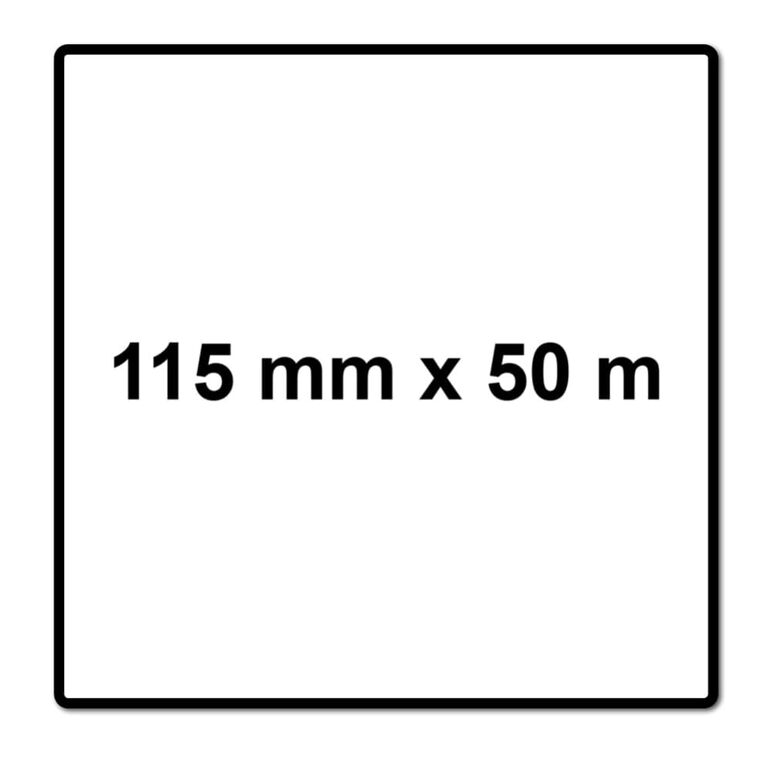 Mirka BASECUT Schleifpapier 115 mm x 50 m P40 Schleifrolle ( 2251100140N ) Universal Schleifpapier, image _ab__is.image_number.default
