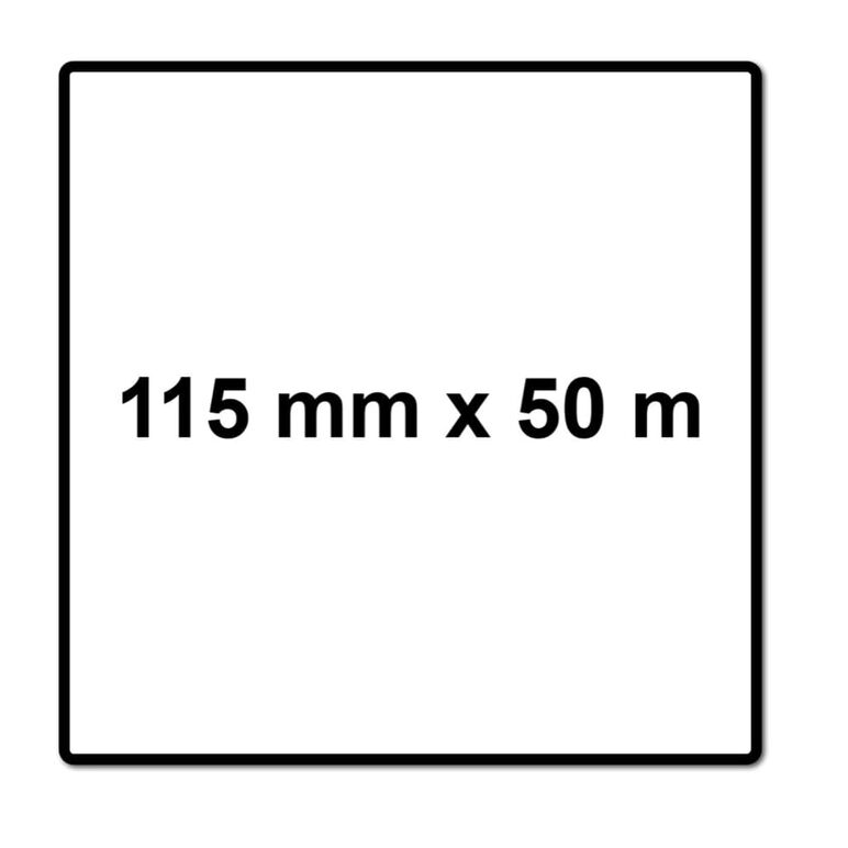Mirka BASECUT Schleifpapier 115 mm x 50 m P100 Schleifrolle ( 2251100110N ) Universal Schleifpapier, image _ab__is.image_number.default