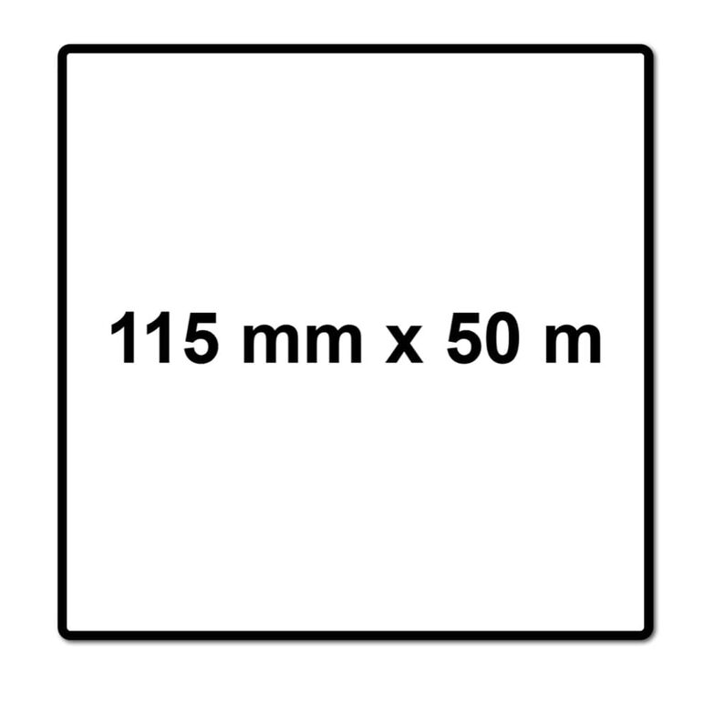 Mirka BASECUT Schleifpapier 115 mm x 50 m P150 Schleifrolle ( 2251100115N ) Universal Schleifpapier, image _ab__is.image_number.default