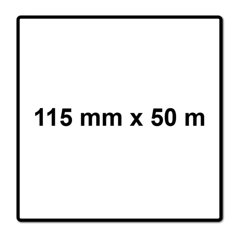 Mirka BASECUT Schleifpapier 115 mm x 50 m P60 4x Schleifrolle ( 4x 2251100160N ) Universal Schleifpapier, image _ab__is.image_number.default
