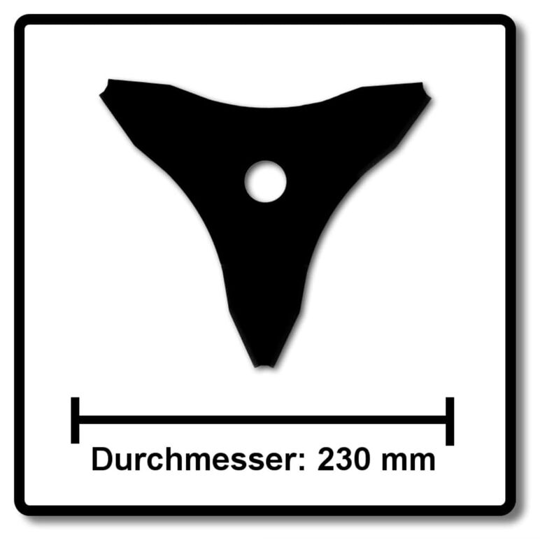 Makita Dickichtmesser 230 x 25,4 mm ( 195298-3 ), image _ab__is.image_number.default