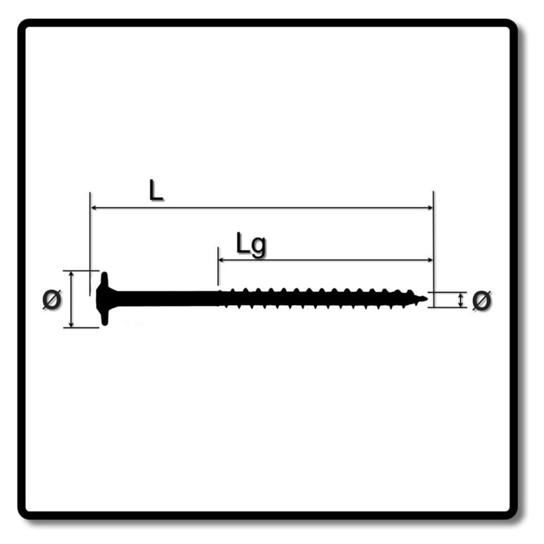 SPAX HI.FORCE Tellerkopfschraube 8,0 x 240 mm 50 Stk. ( 0251010802405 ) Teilgewinde Torx T-STAR plus T40 4CUT WIROX, image _ab__is.image_number.default