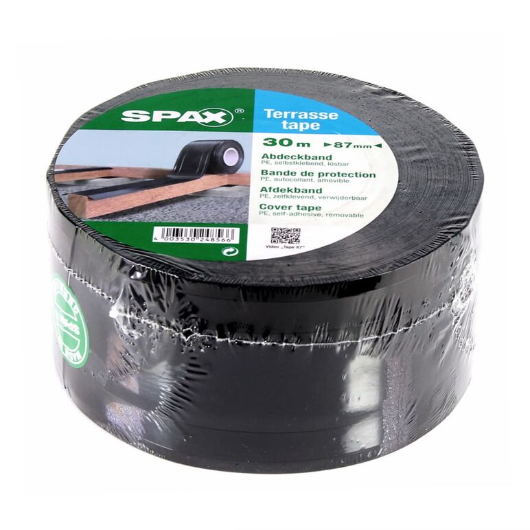 SPAX Tape 30m x 87mm 4x Klebeband UV-resistent ( 4x 5000009186419 ) selbstklebend lösbar, image _ab__is.image_number.default