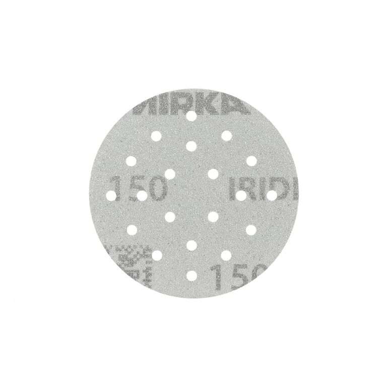 Mirka IRIDIUM 77mm 20L Grip 150, 50/Pack, image 