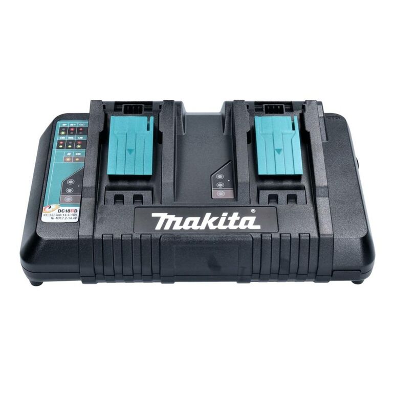 Makita Power Source Kit 18 V mit 4x BL 1820 B 2,0 Ah Akku ( 4x 197254-9 ) + DC 18 RD Doppel Schnellladegerät ( 196933-6  ) + Makpac, image _ab__is.image_number.default
