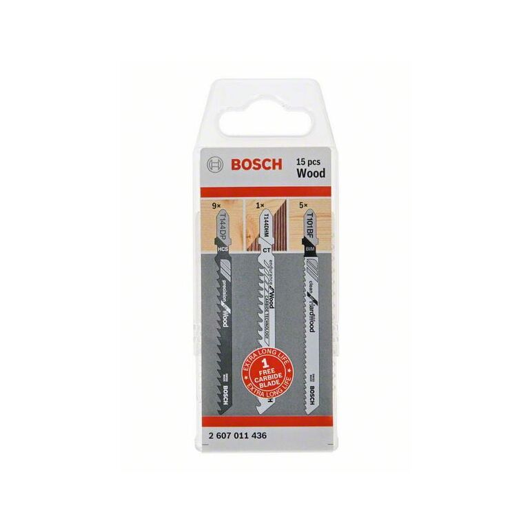 Bosch JSB, Holz, 15er-Pack (2 607 011 436), image 