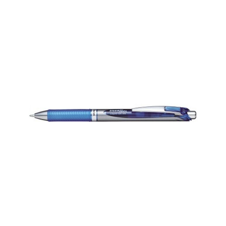 Pentel Gelroller EnerGel BL80-CX 0,5mm Druckmechanik blau, image 