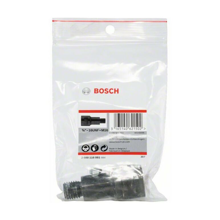Bosch Adapter zu Diamantdosensenker Adapter Maschinenseite: 5/8"-16UNF mit M 16, image _ab__is.image_number.default
