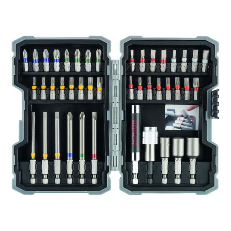 Bosch Professional Schrauberbits und Steckschlüssel set 43 tlg, image 