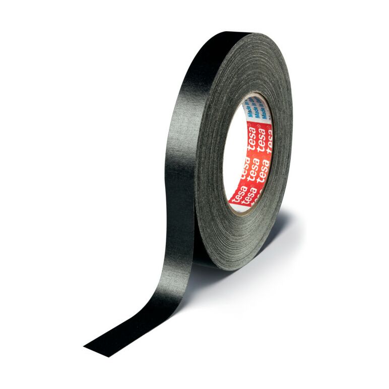 tesa® 4651 Premium Gewebeband 50 m × 19 mm schwarz, image 