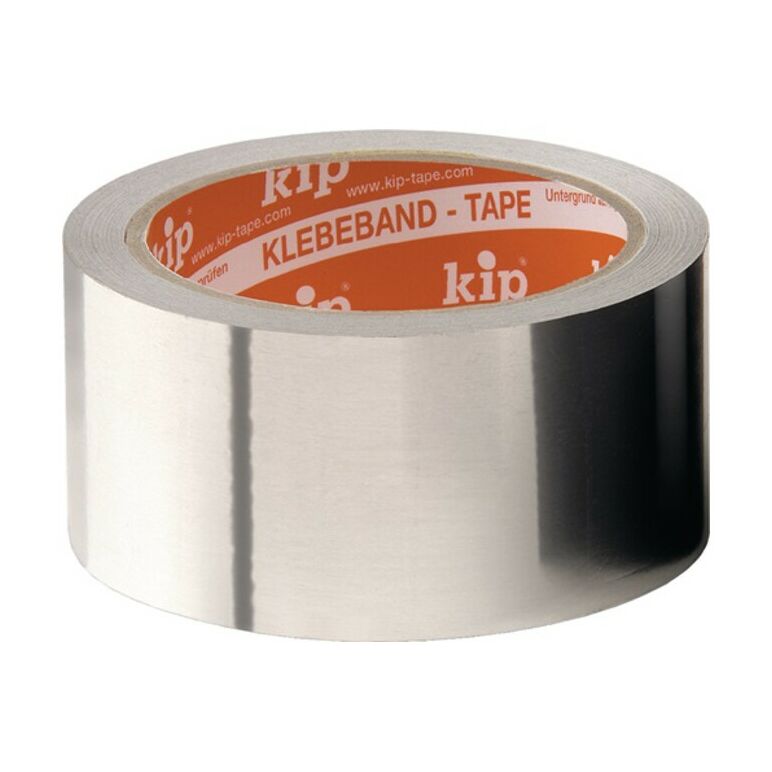 Kip Aluminiumklebeband DIN 4102 B1 Länge 25m Breite 50mm Alu-Folie, image 