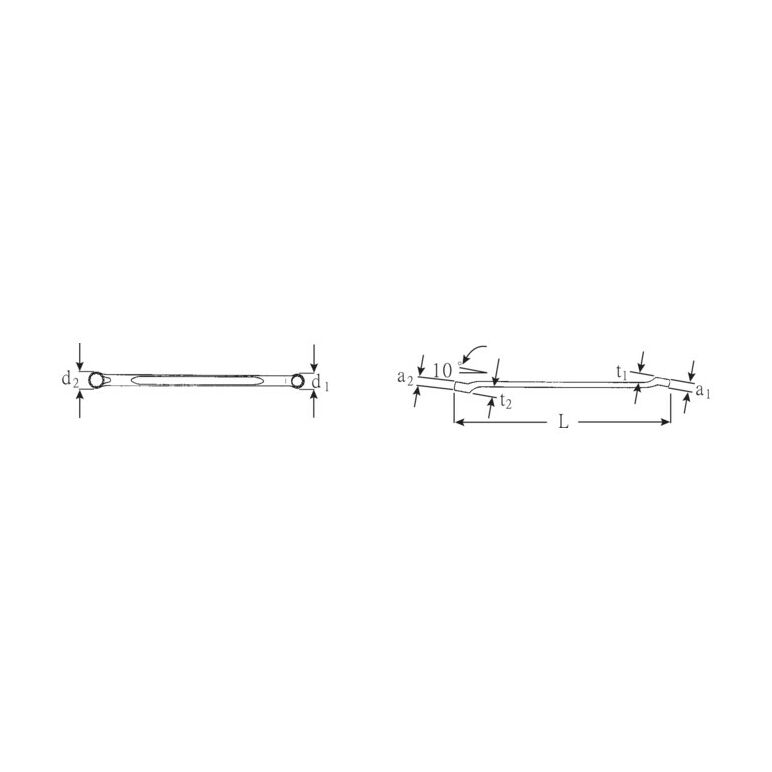 Stahlwille Doppelringschlüssel CORONA SW.10 x 11mm L.188mm, image _ab__is.image_number.default