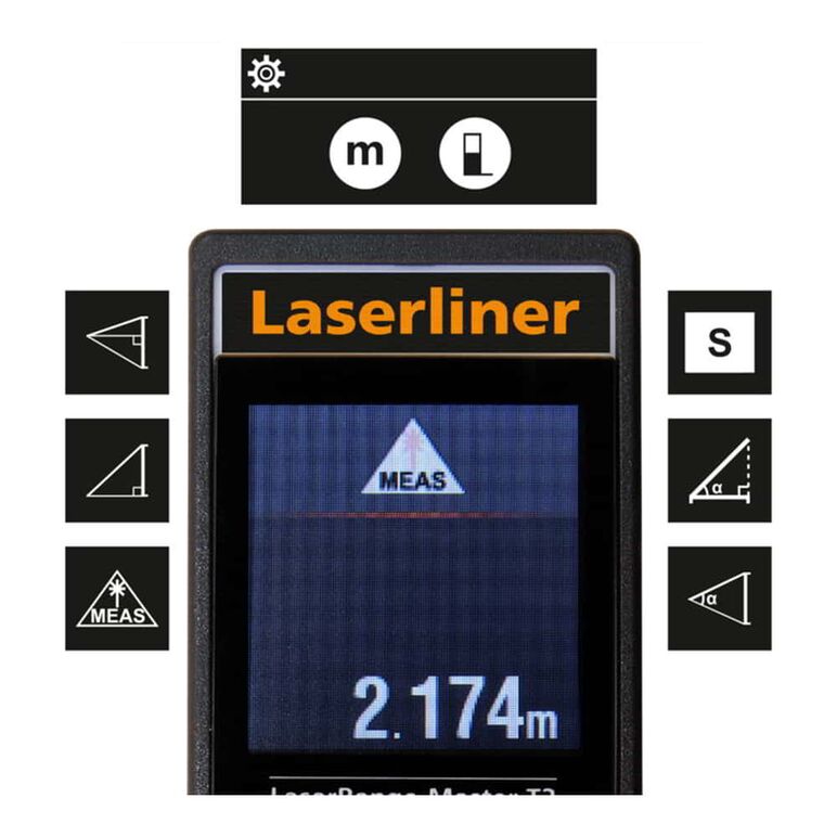 Laserliner Laser-Entfernungsmesser LaserRange-Master T3, image _ab__is.image_number.default