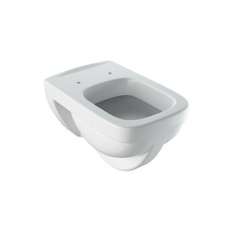Geberit Wand-Flachspül-WC RENOVA PLAN mit Spülrand weiß, image 