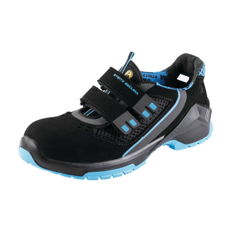 Steitz SECURA Sandale schwarz/blau VD PRO 1000 SF ESD, S1P NB, EU-Schuhgröße: 46, image 