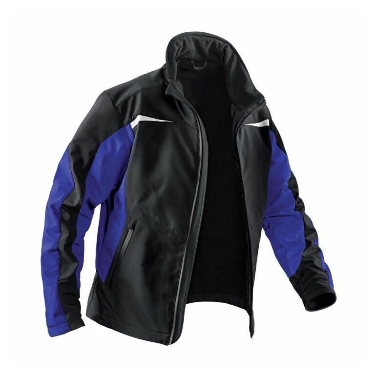 Kuebler Wetter-Dress Jacke 1241 schwarz/kornblumenblau Groesse XL, image 