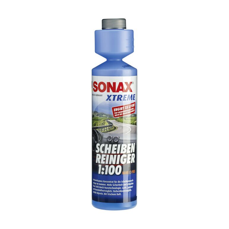 SONAX Xtreme ScheibenReiniger 1:100 NanoPro 250 ml für den Sommer, image 