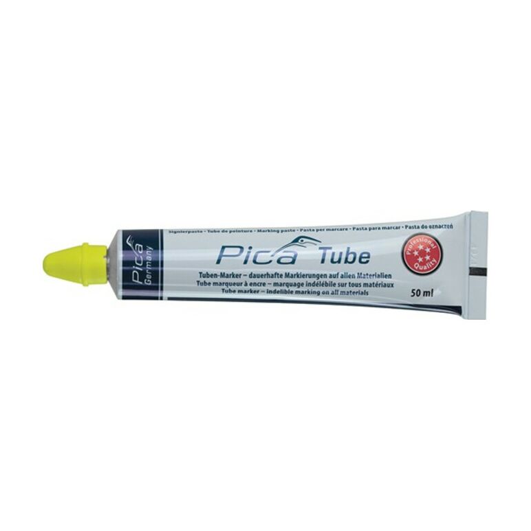 Pica Signierpaste gelb Tube mit 50ml 575/44, image 