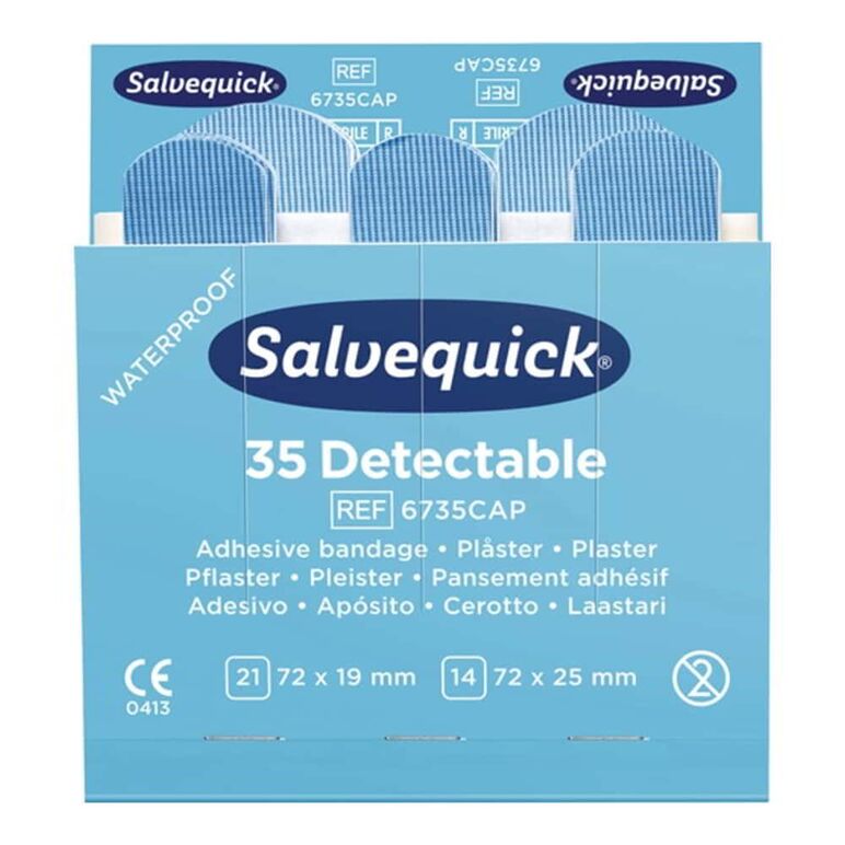 Pflasterstrips Salvequick detectable SALVEQUICK, image _ab__is.image_number.default