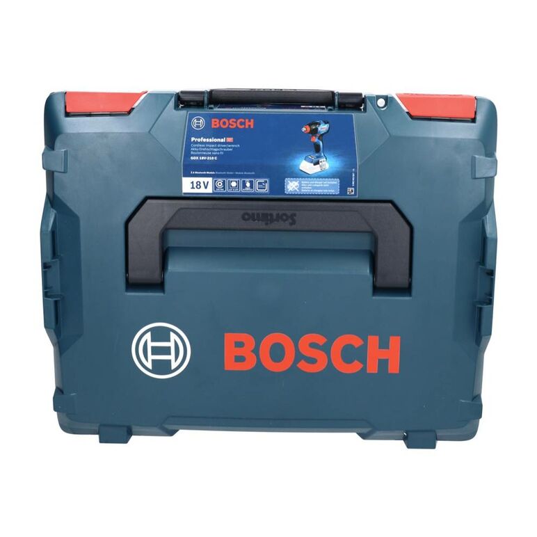 Bosch GDX 18V-210 C Professional Akku Drehschlagschrauber 18 V 210 Nm Brushless + 1x Akku 2,0 Ah + Connectivity Modul + L-Boxx - ohne Ladegerät, image _ab__is.image_number.default