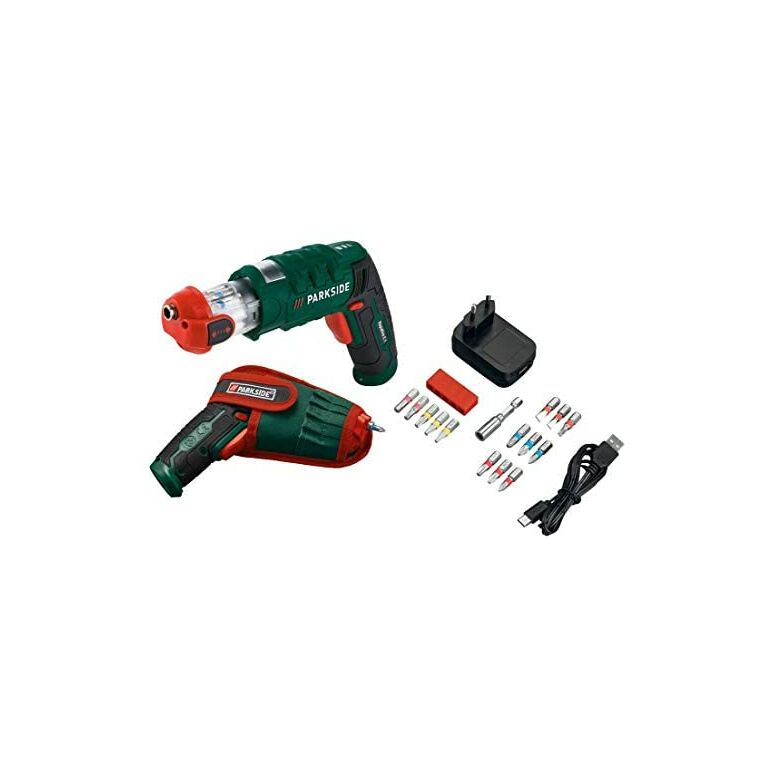 Parkside cordless screwdriver shop rapidfire 2.1