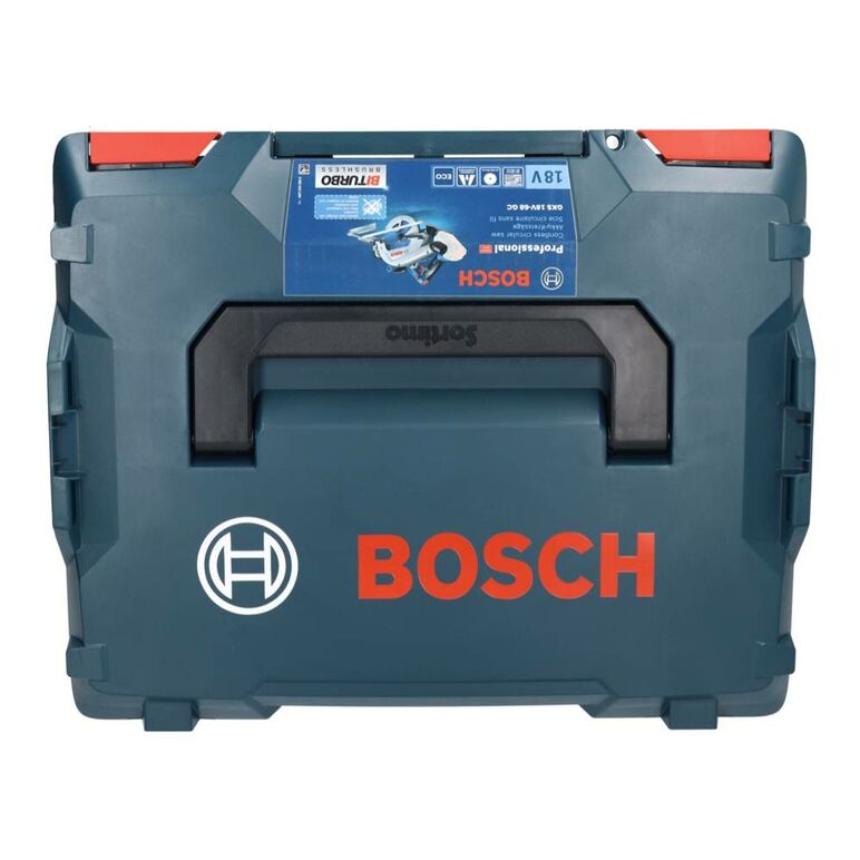 Bosch GKS 18V-68 GC Professional Akku Handkreissäge 18 V 190 mm Biturbo Brushless + 1x Akku 2,0 Ah + L-BOXX - ohne Ladegerät, image _ab__is.image_number.default