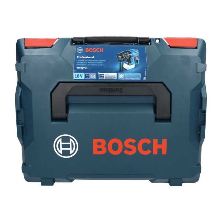 Bosch GBH 18V-21 Professional Akku-Bohrhammer 18V Brushless 2J SDS-Plus + Tiefenanschlag + 2x Akku 5,5Ah + Ladegerät + Koffer, image _ab__is.image_number.default