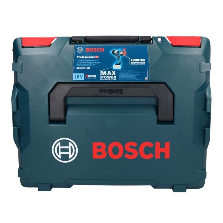 Bosch GDS 18V-1000 Professional Akku Drehschlagschrauber 18 V 1000 Nm BITURBO Brushless + 1x ProCORE Akku 4,0 Ah + Ladegerät + L-Boxx, image _ab__is.image_number.default